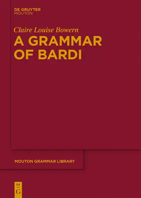 Bowern |  A Grammar of Bardi | Buch |  Sack Fachmedien