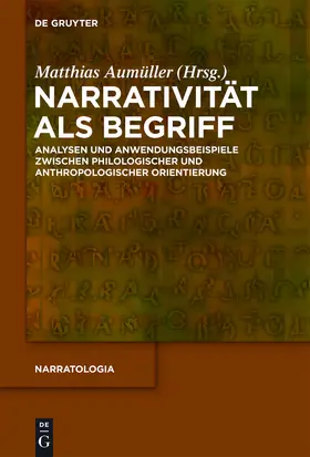 Aumüller |  Narrativität als Begriff | Buch |  Sack Fachmedien