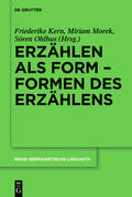 Kern / Ohlhus / Morek |  Erzählen als Form ¿ Formen des Erzählens | Buch |  Sack Fachmedien