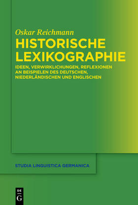Reichmann | Historische Lexikographie | E-Book | sack.de