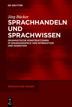 Bücker |  Sprachhandeln und Sprachwissen | eBook | Sack Fachmedien