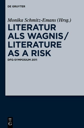Schmitz-Emans |  Literatur als Wagnis / Literature as a Risk | Buch |  Sack Fachmedien