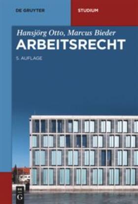 Otto / Bieder | Arbeitsrecht | Buch | sack.de