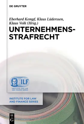 Kempf / Lüderssen / Volk |  Unternehmensstrafrecht | eBook | Sack Fachmedien