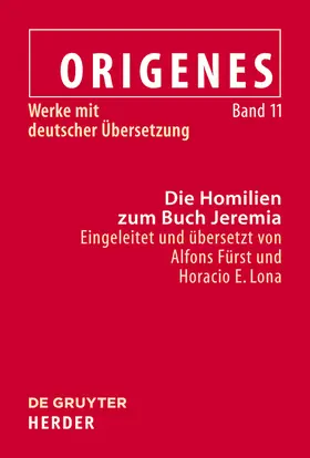 Fürst | Die Homilien zum Buch Jeremia | Buch | 978-3-11-028605-2 | www.sack.de