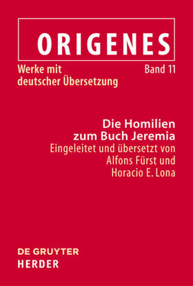 Fürst | Die Homilien zum Buch Jeremia | Buch | 978-3-11-028605-2 | sack.de