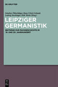 Öhlschläger / Werle / Schmid |  Leipziger Germanistik | Buch |  Sack Fachmedien
