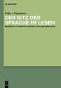 Hermanns / Linke / Kämper |  Der Sitz der Sprache im Leben | Buch |  Sack Fachmedien