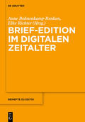Richter / Bohnenkamp |  Brief-Edition im digitalen Zeitalter | Buch |  Sack Fachmedien