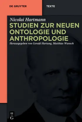 Hartmann / Hartung / Wunsch |  Studien zur Neuen Ontologie und Anthropologie | eBook | Sack Fachmedien