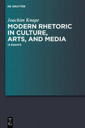 Knape |  Modern Rhetoric in Culture, Arts, and Media | eBook | Sack Fachmedien