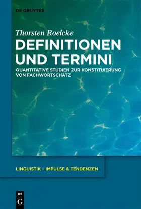 Roelcke |  Definitionen und Termini | Buch |  Sack Fachmedien