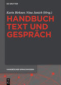 Birkner / Janich |  Handbuch Text und Gespräch | eBook | Sack Fachmedien