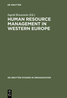 Brunstein | Human Resource Management in Western Europe | Medienkombination | 978-3-11-029853-6 | sack.de