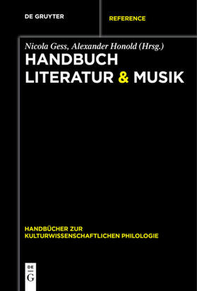 Gess / Honold | Handbuch Literatur & Musik | Buch | 978-3-11-030121-2 | sack.de