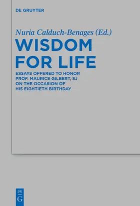 Calduch-Benages | Wisdom for Life | E-Book | www.sack.de
