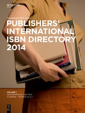 Publishers' International ISBN Directory 2014 | Buch | 978-3-11-030250-9 | sack.de