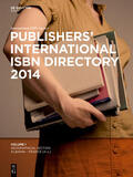  Publishers' International ISBN Directory 2014 | Buch |  Sack Fachmedien