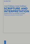 Feldman / Goldman / Dimant |  Scripture and Interpretation | Buch |  Sack Fachmedien