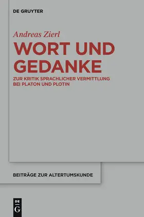 Zierl |  Wort und Gedanke | Buch |  Sack Fachmedien