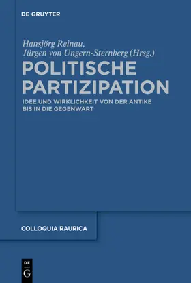 Reinau / Ungern-Sternberg |  Politische Partizipation | eBook | Sack Fachmedien