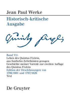 Straub / Pfotenhauer / Hunfeld |  Leben des Quintus Fixlein, aus funfzehn Zettelkästen gezogen | eBook | Sack Fachmedien