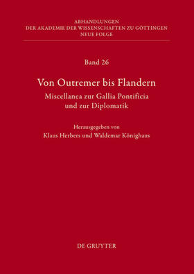 Herbers / Könighaus | Von Outremer bis Flandern | Buch | 978-3-11-030466-4 | sack.de
