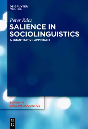 Rácz |  Salience in Sociolinguistics | eBook | Sack Fachmedien