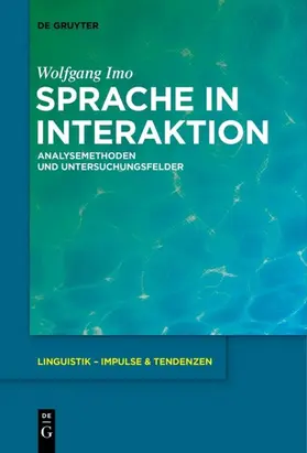 Imo | Sprache in Interaktion | E-Book | sack.de