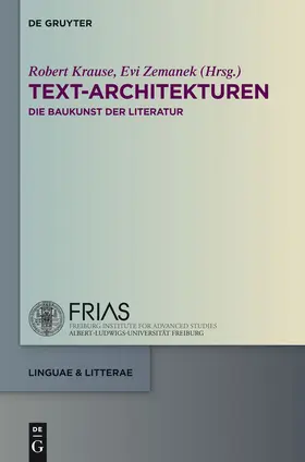 Zemanek / Krause | Text-Architekturen | Buch | 978-3-11-030762-7 | www.sack.de