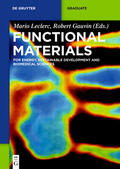Gauvin / Leclerc |  Functional Materials | Buch |  Sack Fachmedien