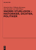 Beck / van Nahl / Heizmann |  Snorri Sturluson - Historiker, Dichter, Politiker | Buch |  Sack Fachmedien