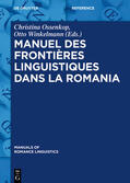 Winkelmann / Ossenkop |  Manuel des frontières linguistiques dans la Romania | Buch |  Sack Fachmedien