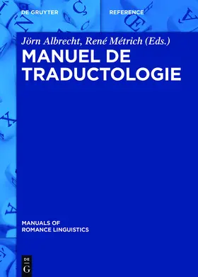 Métrich / Albrecht |  Manuel de traductologie | Buch |  Sack Fachmedien
