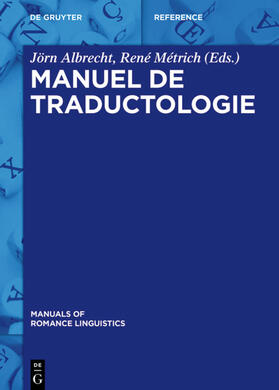 Albrecht / Métrich | Manuel de traductologie | E-Book | sack.de