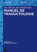 Albrecht / Métrich |  Manuel de traductologie | eBook | Sack Fachmedien