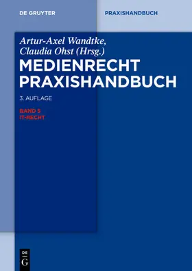 Wandtke / Ohst / Hartmann |  IT-Recht | eBook | Sack Fachmedien