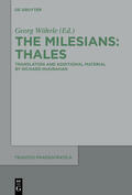 Wöhrle / McKirahan |  The Milesians 1. Thales | Buch |  Sack Fachmedien