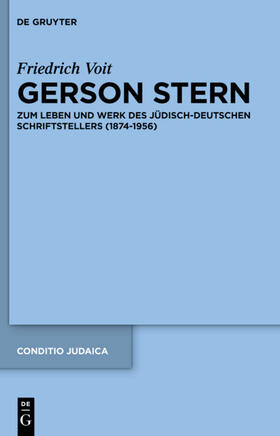 Voit | Gerson Stern | Buch | 978-3-11-031567-7 | sack.de