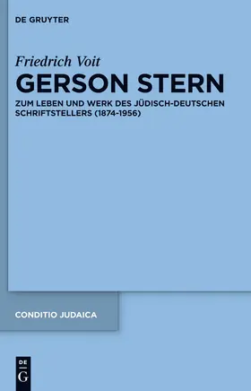 Voit | Gerson Stern | Buch | 978-3-11-031567-7 | sack.de