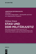 Irmen |  Stasi und DDR-Militärjustiz | Buch |  Sack Fachmedien