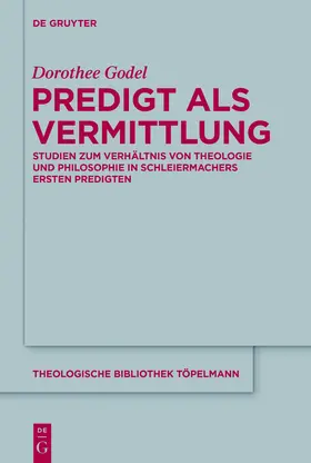 Godel | Predigt als Vermittlung | Buch | 978-3-11-031800-5 | sack.de