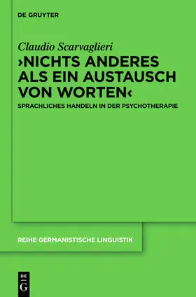 Scarvaglieri | ›Nichts anderes als ein Austausch von Worten‹ | E-Book | www.sack.de