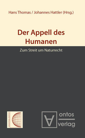 Hattler / Thomas | Der Appell des Humanen | Buch | 978-3-11-031924-8 | sack.de