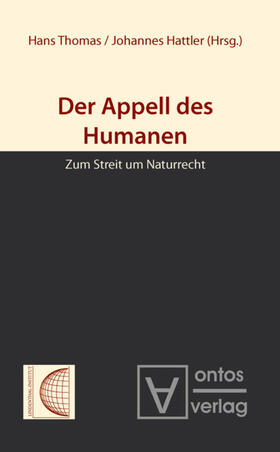 Thomas / Hattler | Der Appell des Humanen | E-Book | sack.de