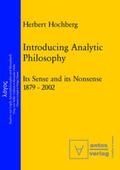 Hochberg |  Introducing Analytic Philosophy | Buch |  Sack Fachmedien