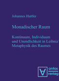 Hattler |  Monadischer Raum | Buch |  Sack Fachmedien