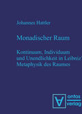 Hattler |  Monadischer Raum | eBook | Sack Fachmedien