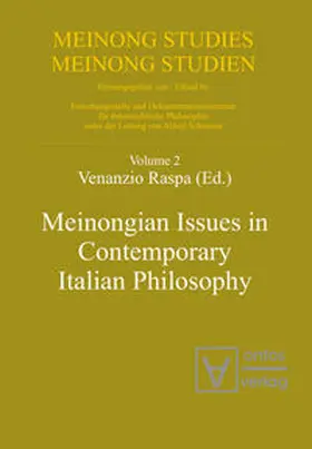 Raspa |  Meinongian Issues in Contemporary Italian Philosophy | Buch |  Sack Fachmedien