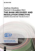Kenadjian |  The Bank Recovery and Resolution Directive | Buch |  Sack Fachmedien